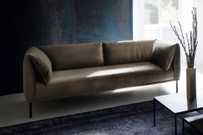 Vorschau: KAWOLA Sofa CARRY 3-Sitzer Stoffsofa Stoff oliv-grün 226x76x89cm B/H/T Vorschau: KAWOLA Sofa CARRY 3-Sitzer Stoffsofa Stoff oliv-grün 226x76x89cm B/H/T