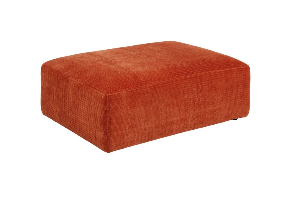 KAWOLA Sofa Sitzelement SEPHI medium Cord Vintage rot