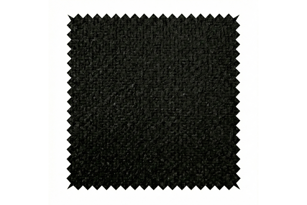 KAWOLA Stoffmuster Stoff schwarz