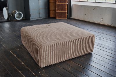 Vorschau: KAWOLA Hocker WIOLO SOFT Sitzelement für Modulsofa Weicher Breitcord taupe Vorschau: KAWOLA Hocker WIOLO SOFT Sitzelement für Modulsofa Weicher Breitcord taupe