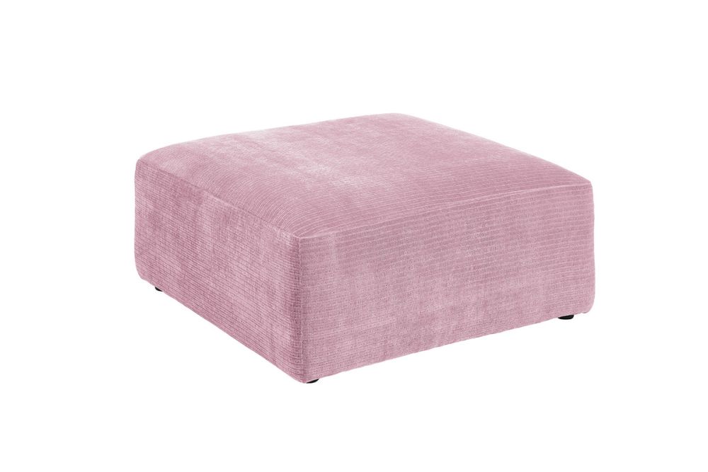 KAWOLA Sofa Sitzelement SEPHI klein Cord Vintage rosa