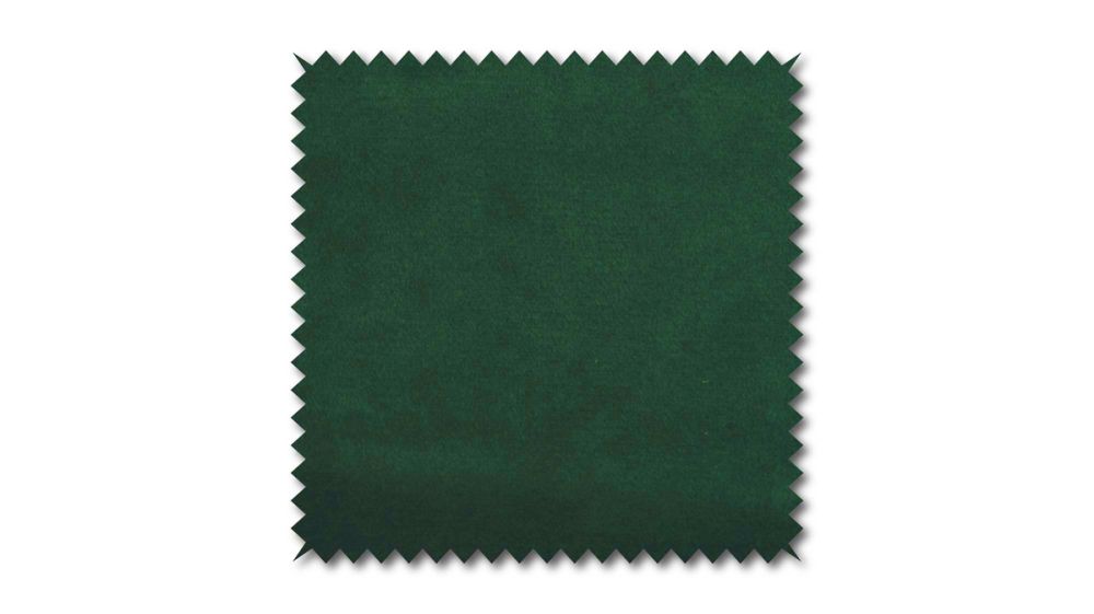 KAWOLA Stoffmuster Velvet grün 10x10cm