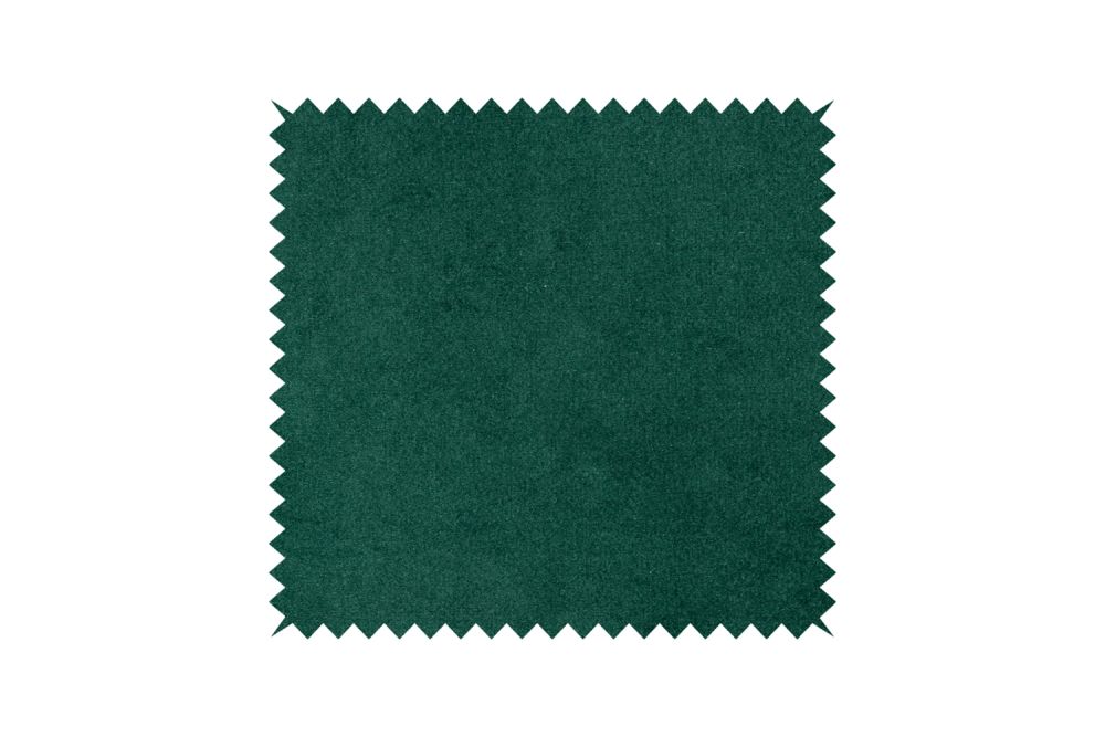 KAWOLA Stoffmuster Velvet grün