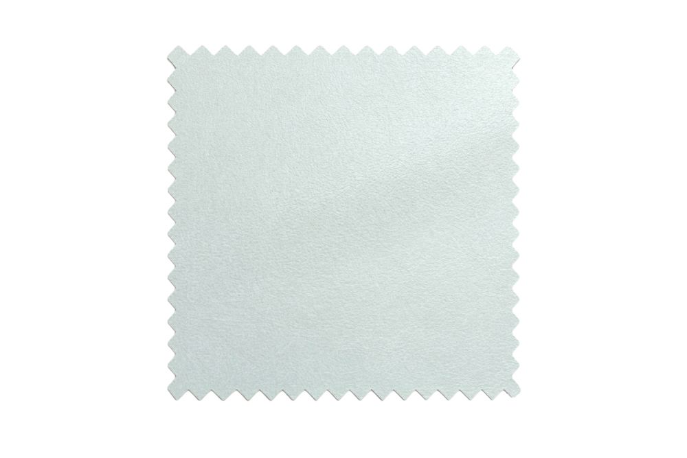 KAWOLA Stoffmuster Leder hellblau