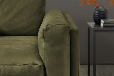 Vorschau: KAWOLA Big Sofa RAINA Leder olivgrün Vorschau: KAWOLA Big Sofa RAINA Leder olivgrün