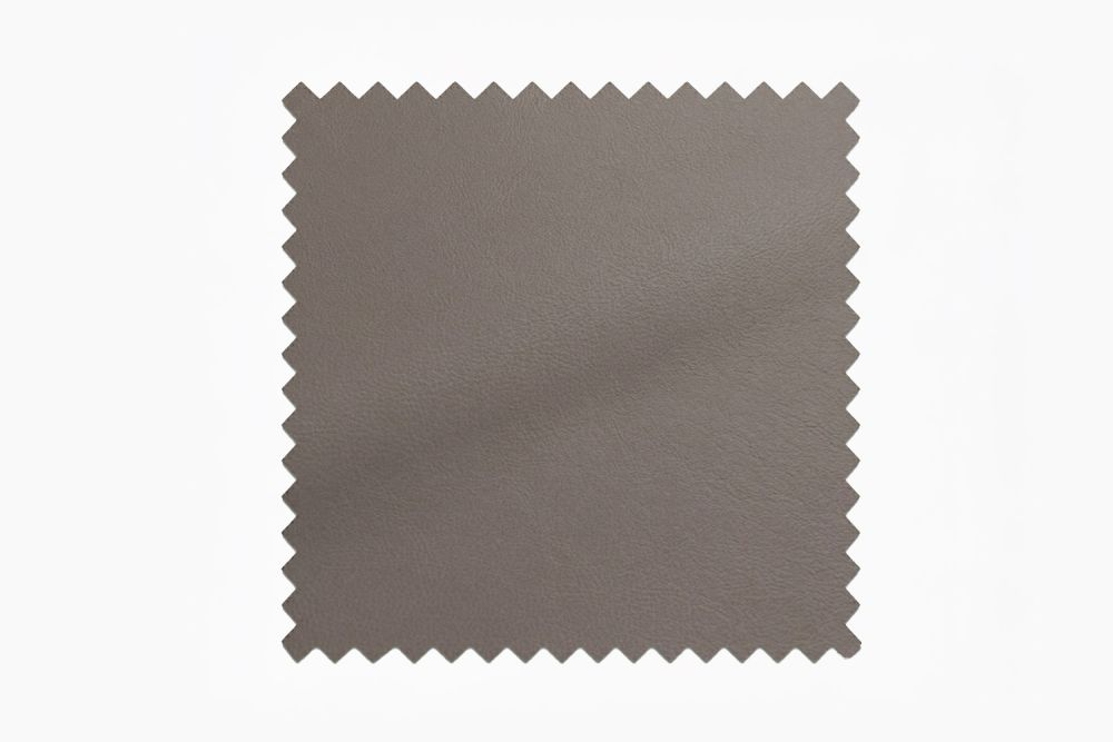 KAWOLA Stoffmuster Leder dunkelbraun