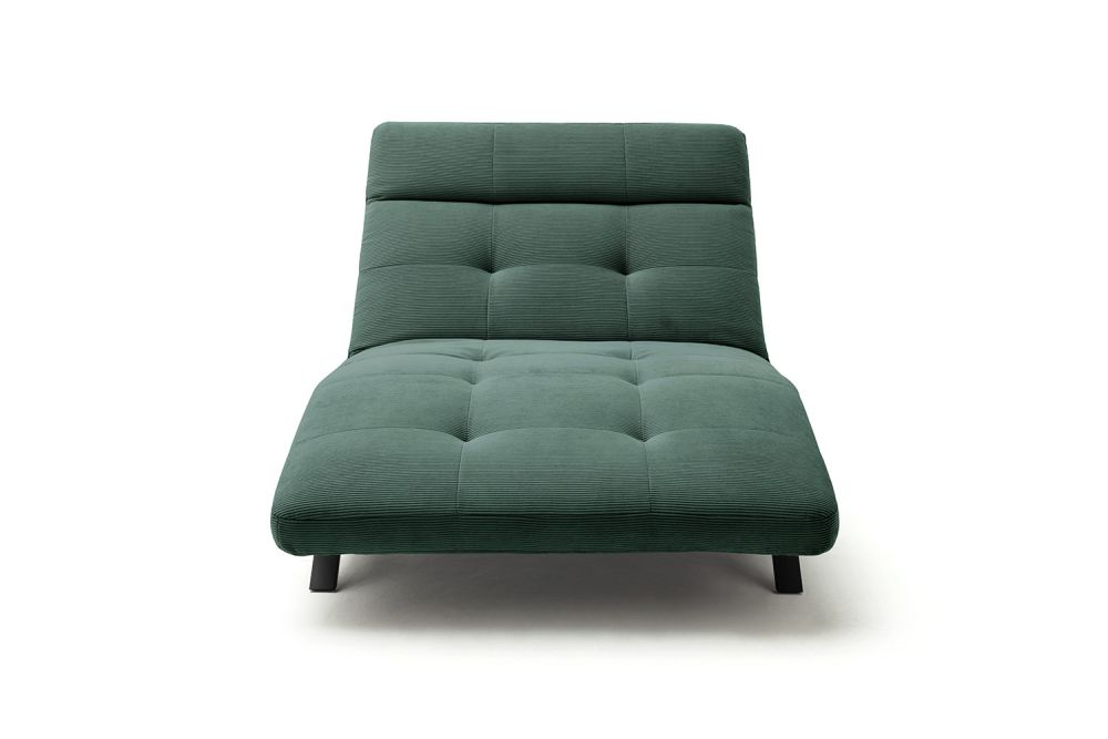 KAWOLA Relaxliege AMERIVA motorisch Maxi Feincord grün