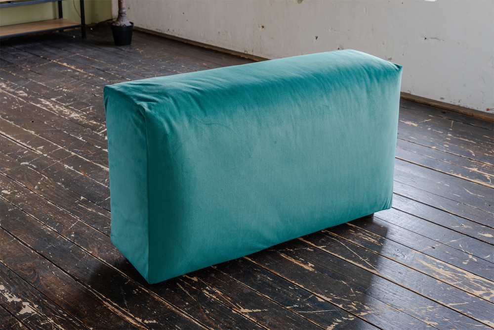 KAWOLA Armlehne / Rückenlehne MIA Velvet grün