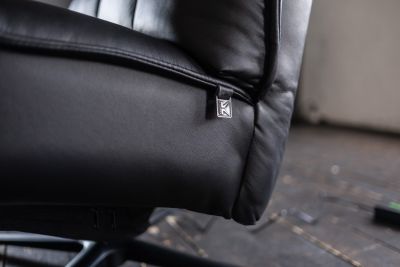 Vorschau: KAWOLA Sessel MIKO Relaxsessel drehbar Leder schwarz Vorschau: KAWOLA Sessel MIKO Relaxsessel drehbar Leder schwarz