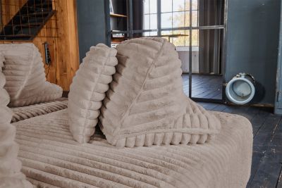 Vorschau: KAWOLA Modulsofa WIOLO SOFT 5 Module 5 Rückenkissen Weicher Breitcord taupe Vorschau: KAWOLA Modulsofa WIOLO SOFT 5 Module 5 Rückenkissen Weicher Breitcord taupe