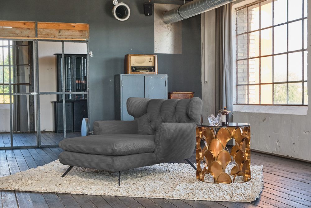 B-Ware KAWOLA CHARME Longseat Cord grau