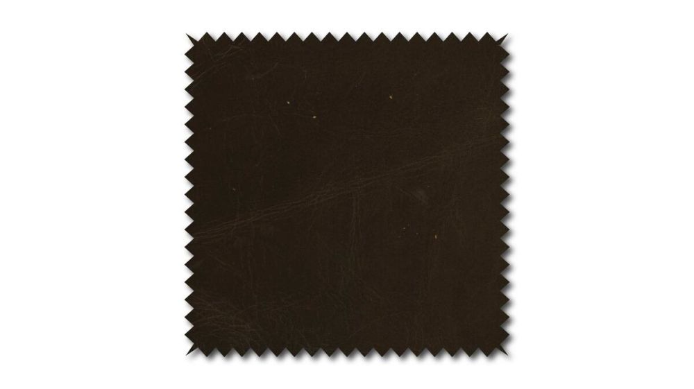 KAWOLA Stoffmuster Leder schwarz 10x10cm