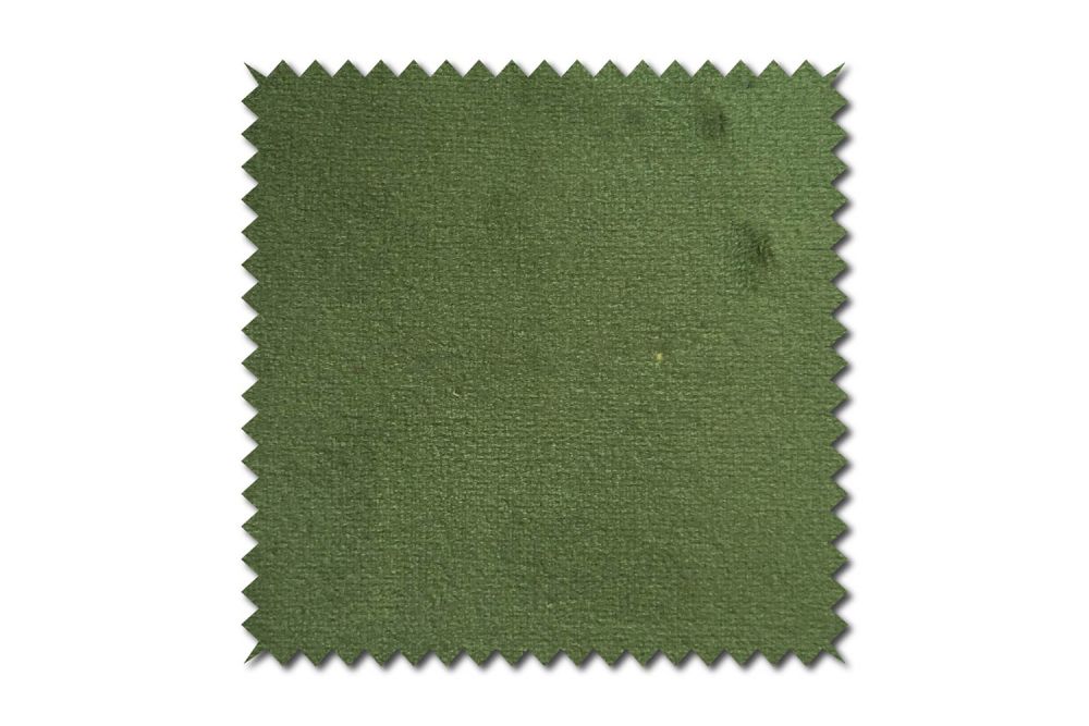 KAWOLA Stoffmuster Velvet grün