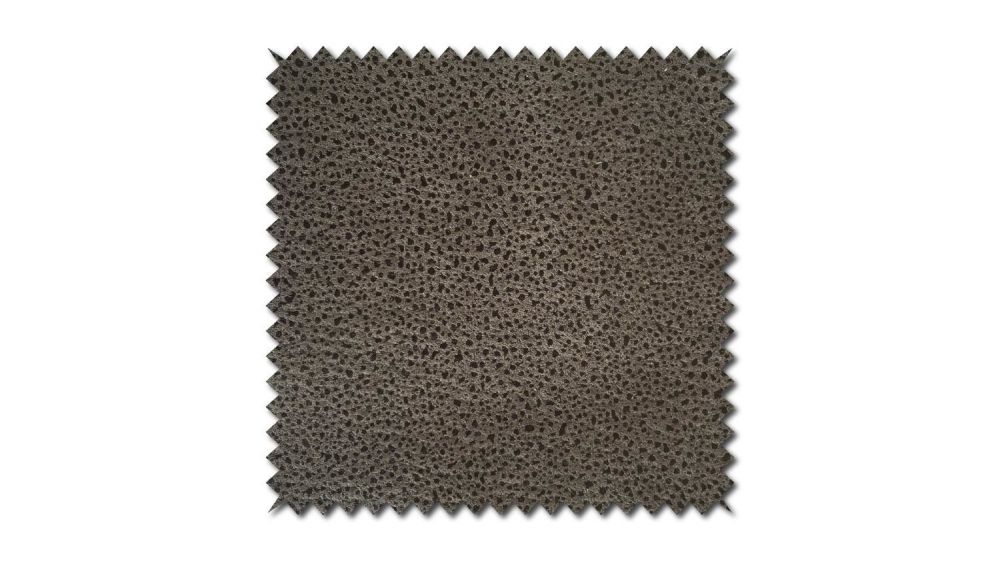 KAWOLA Stoffmuster Microfaser dunkelgrau 10x10cm