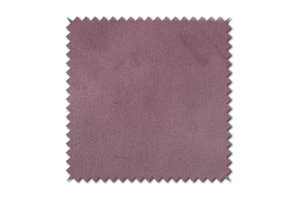 KAWOLA Stoffmuster Velvet rosa 10x10cm