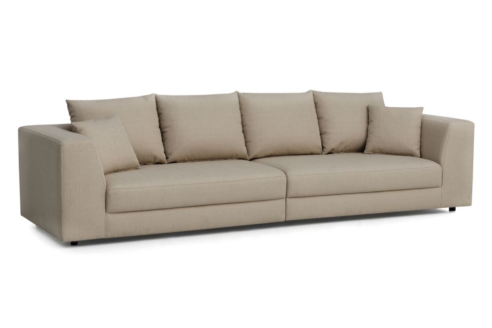 B-Ware KAWOLA Big Sofa MERA Stoff beige