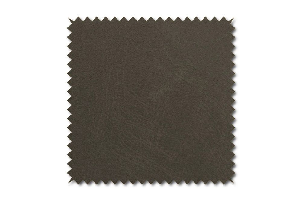 KAWOLA Stoffmuster Leder grau 10x10cm