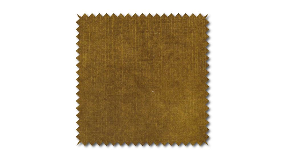 KAWOLA Stoffmuster Velvet cognac