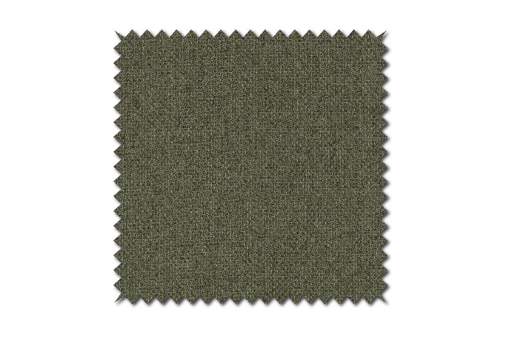 KAWOLA Stoffmuster Stoff olivgrün 10x10cm