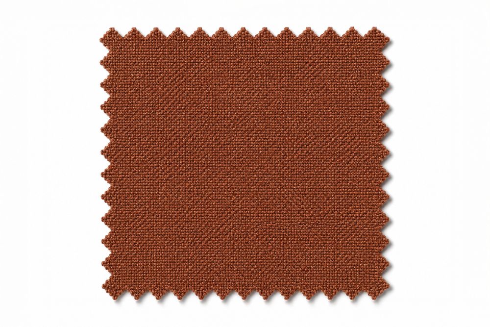KAWOLA Stoffmuster Stoff cognac