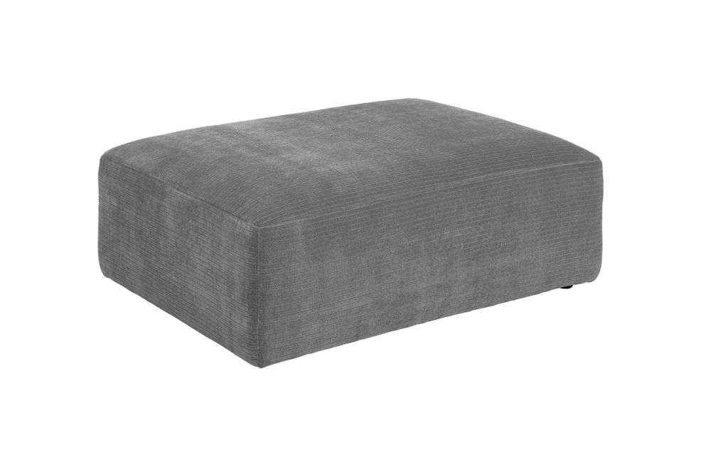 KAWOLA Sofa Sitzelement SEPHI medium Cord Vintage grau