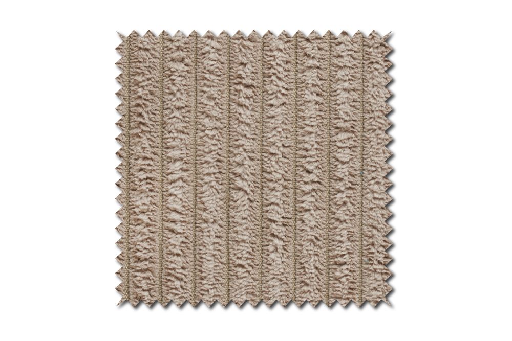 KAWOLA Stoffmuster Cord taupe