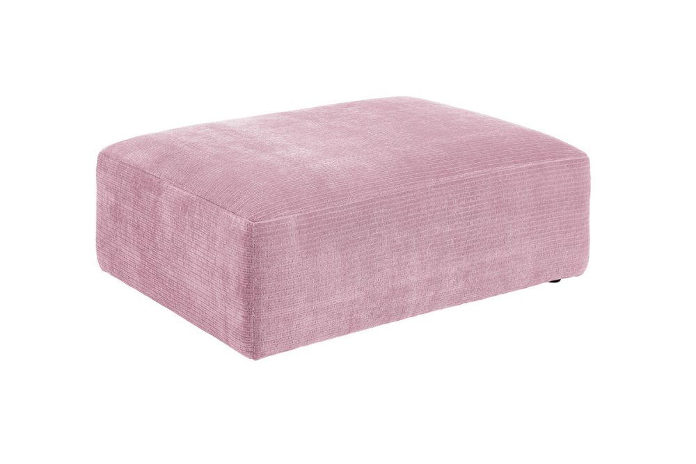 KAWOLA Sofa Sitzelement SEPHI medium Cord Vintage rosa