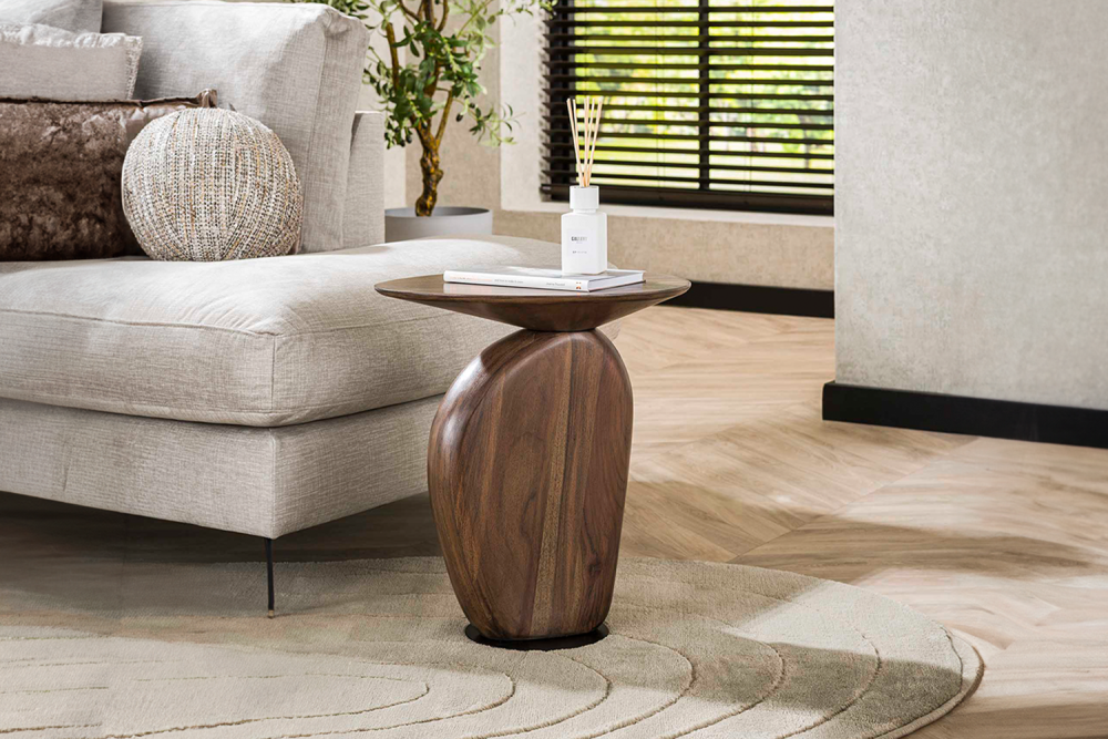 KAWOLA Beistelltisch MINOTA Akazie braun