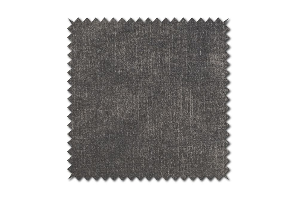 KAWOLA Stoffmuster Velvet grau 10x10cm