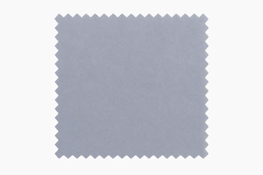 KAWOLA Stoffmuster Velvet grau