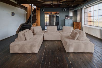 KAWOLA Modulsofa WIOLO SOFT 5 Module 5 Rückenkissen Weicher Breitcord taupe KAWOLA Modulsofa WIOLO SOFT 5 Module 5 Rückenkissen Weicher Breitcord taupe