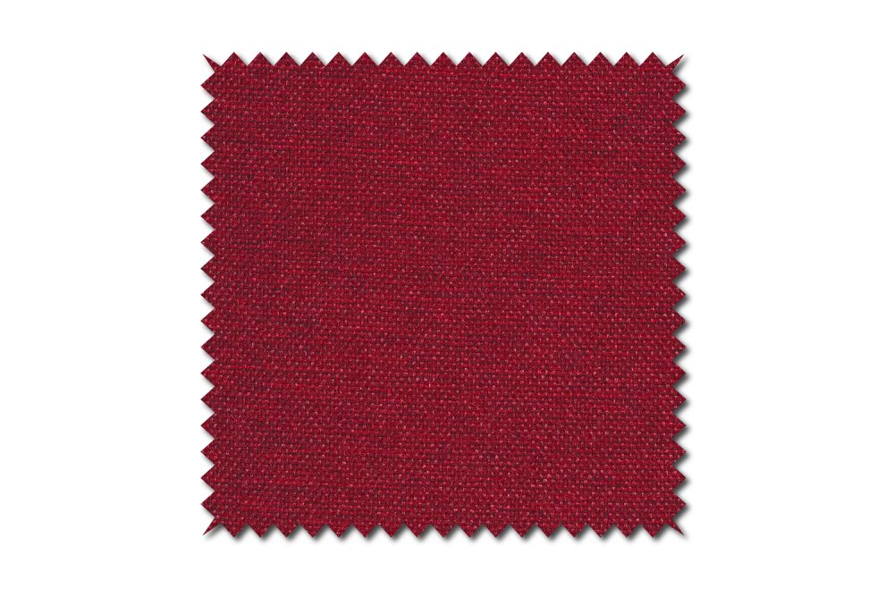 KAWOLA Stoffmuster Stoff rot 10x10cm