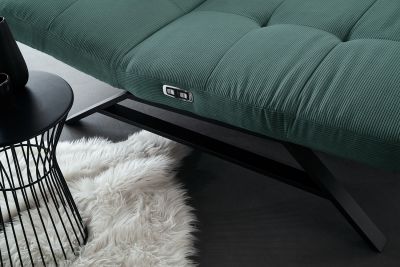 Vorschau: KAWOLA Relaxliege AMERIVA motorisch Maxi Feincord grün Vorschau: KAWOLA Relaxliege AMERIVA motorisch Maxi Feincord grün