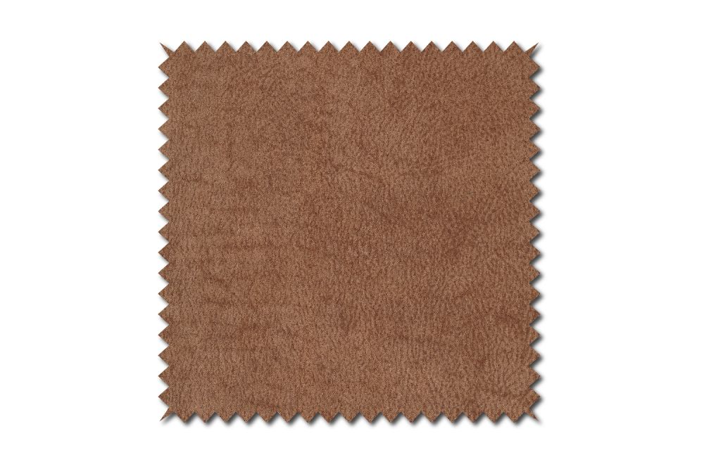KAWOLA Stoffmuster Stoff hellbraun 10x10cm