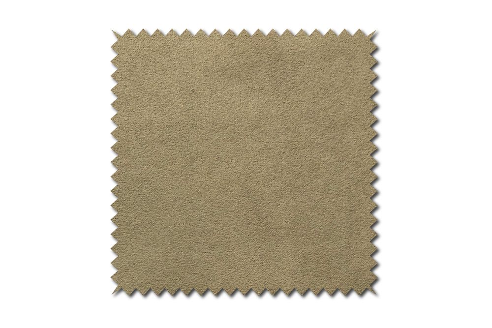 KAWOLA Stoffmuster Stoff oliv 10x10cm