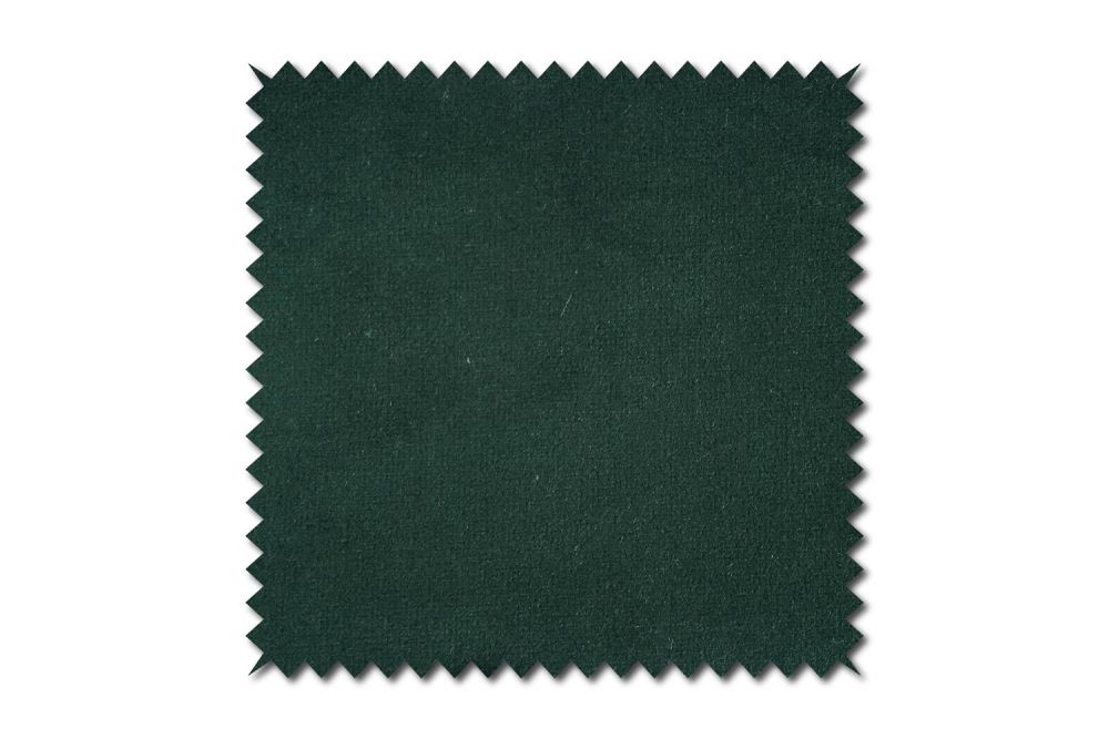 KAWOLA Stoffmuster Velvet smaragd