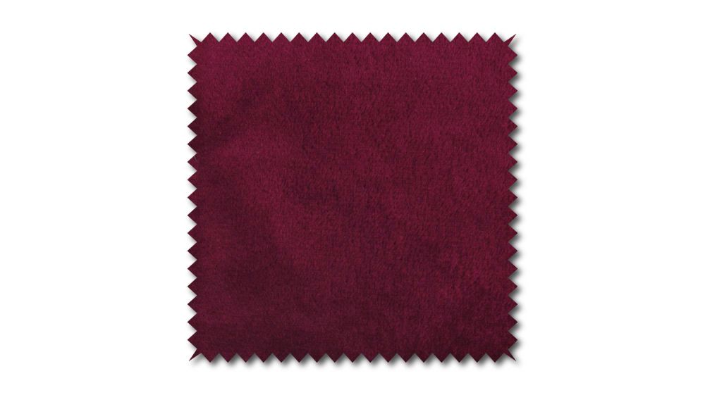 KAWOLA Stoffmuster Velvet rot