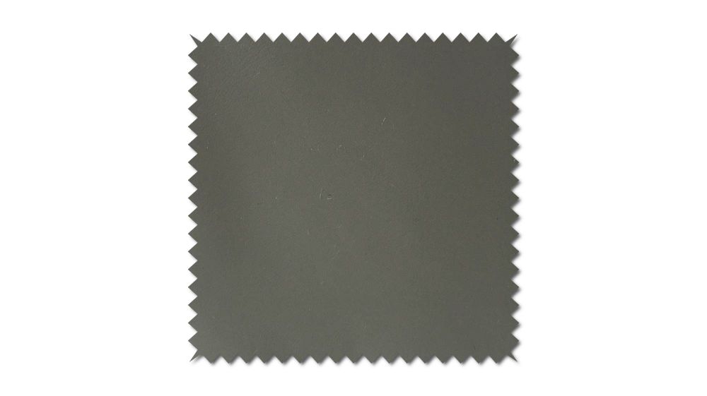 KAWOLA Stoffmuster Kunstleder grau 10x10cm