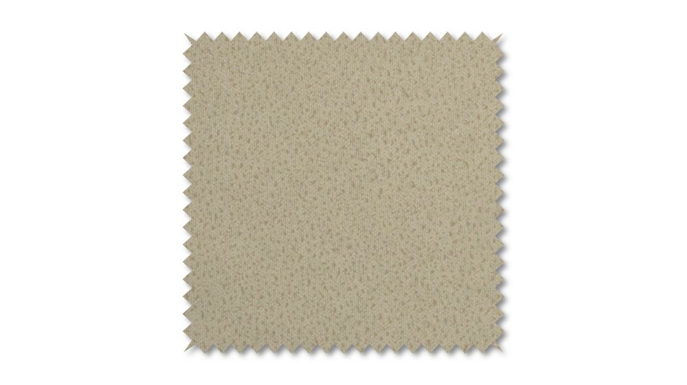 KAWOLA Stoffmuster Microfaser creme 10x10cm