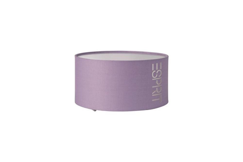 Esprit Canna Tischleuchte Ø 27 cm - Stoff - hellviolett
