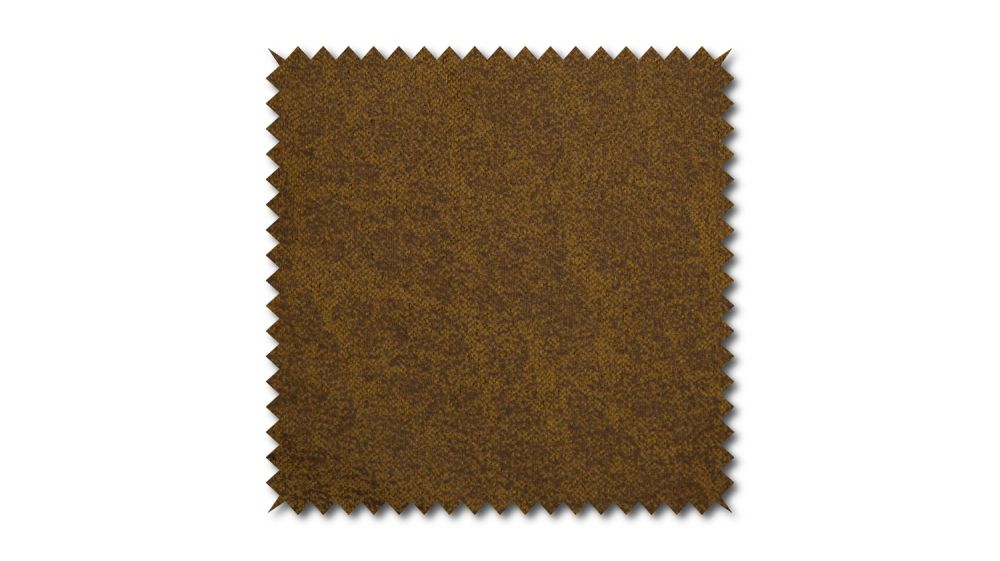KAWOLA Stoffmuster Microfaser cognac 10x10cm