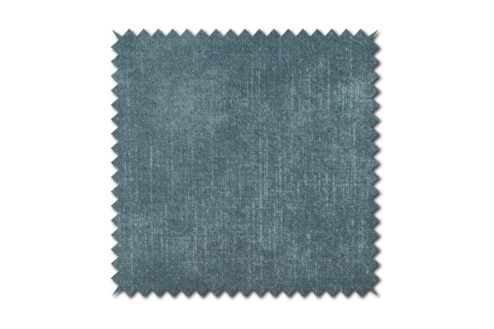 KAWOLA Stoffmuster Velvet petrol