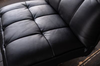 Vorschau: KAWOLA Sessel MIKO Relaxsessel drehbar Leder schwarz Vorschau: KAWOLA Sessel MIKO Relaxsessel drehbar Leder schwarz